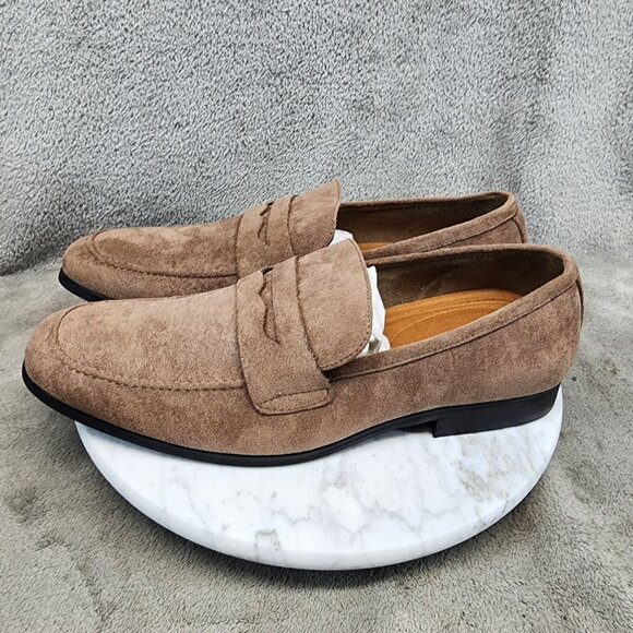 Nick Graham Shoes Mens Size 10 Altred Brown Penny Loafers *NWT* main image 12
